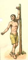 Supplice d'esclave, Pendaison a un poteau (source La Documentation par l'image 1952).jpg